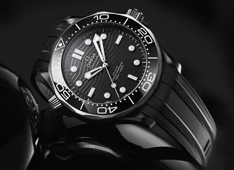 omega seamaster 300m black black|Omega Seamaster professional 300m black.